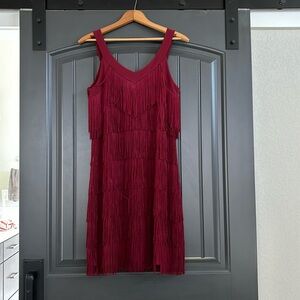 Fun, fringy, party dress!